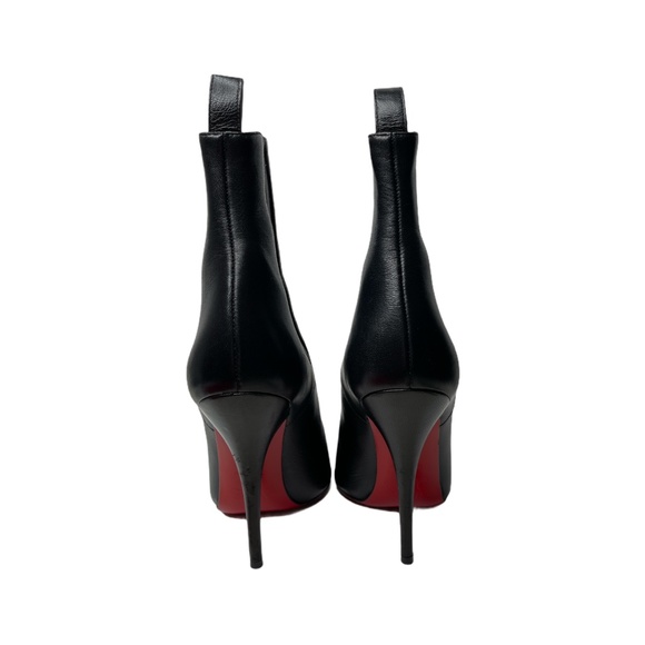 Christian Louboutin Tucson Patent Toe BootieS 120 Mm Size 35.5 - Picture 5 of 8